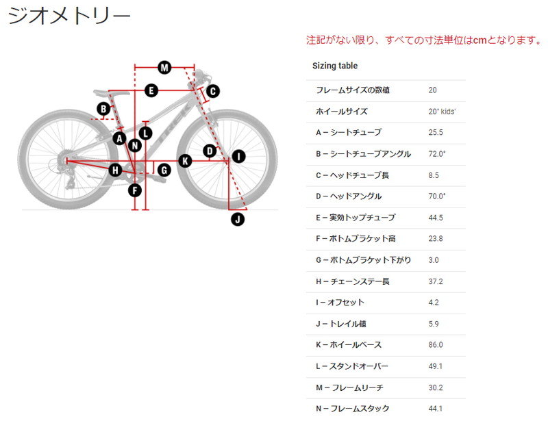 TREK トレック Precaliber プレキャリバー 20 7-speed Crystal White